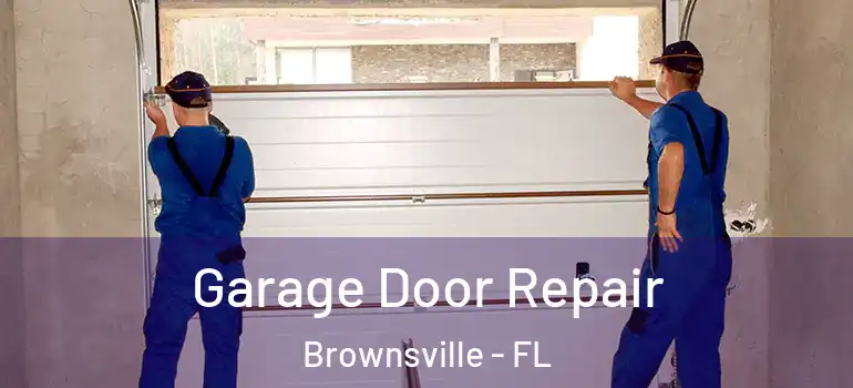  Garage Door Repair Brownsville - FL