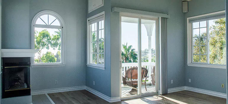 Tempered Glass Sliding Door inBrownsville, FL